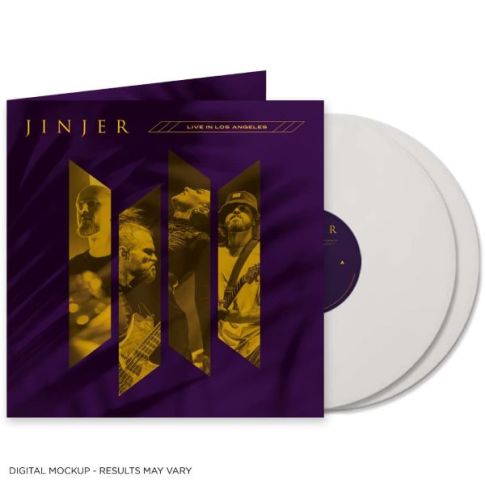 JINJER - Live In Los Angeles / Limited Edition White Vinyl 2LP - Pre Order Release Date 5/17/2024